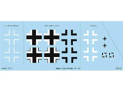 Bf 109G-10 Erla national insignia 1/48 - zdjęcie 1