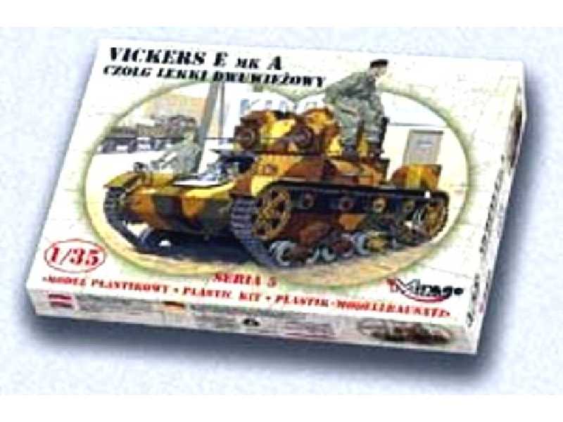 Czołg Vickers E Mk A - zdjęcie 1 Czołg Vickers E Mk A - zdjęcie 1