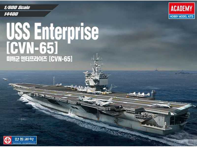 USS Enterprise CVN-65 - lotniskowiec amerykański - zdjęcie 1