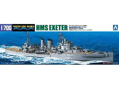 HMS Exeter - ciężki krążownik brytyjski - zdjęcie 1