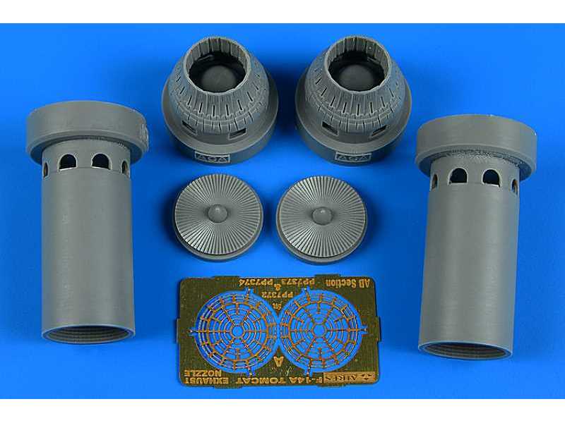 F-14A Tomcat exhaust nozzles - closed position - Academy - zdjęcie 1 F-14A Tomcat exhaust nozzles - closed position - Academy - zdjęcie 1