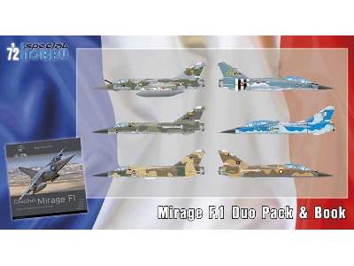 Mirage F.1 Duo Pack + book - zdjęcie 1