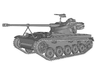 AMX-13/75 lekki czołg francuski - zdjęcie 14