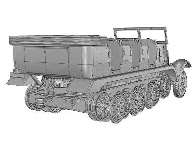 SdKfz.6 Zugkraftwagen 5t Pionier - zdjęcie 10
