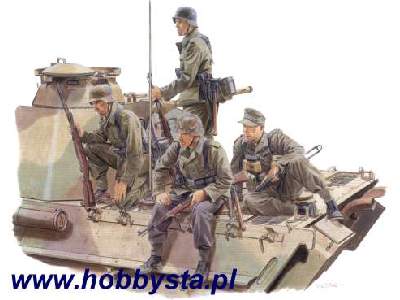 Figurki Panzer Riders (Lorraine 1944) - zdjęcie 1