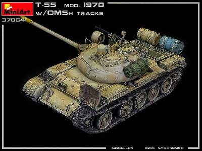 T-55 Model 1970 z gąsienicami Omsh  - zdjęcie 52