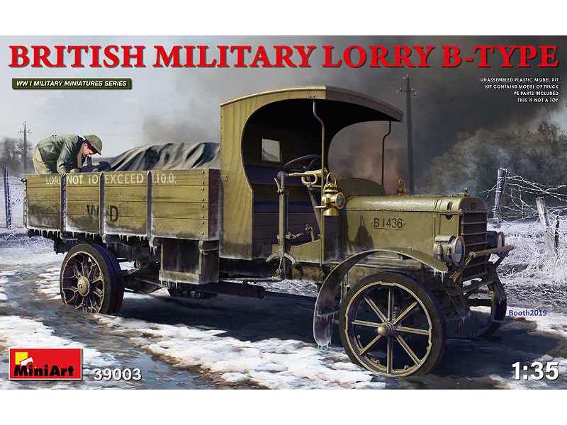 Lorry B-type - brytyjska ciężarówka wojskowa - zdjęcie 1 Lorry B-type - brytyjska ciężarówka wojskowa - zdjęcie 1