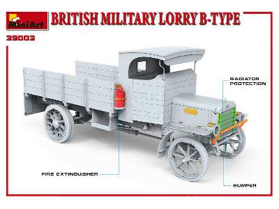 Lorry B-type - brytyjska ciężarówka wojskowa - zdjęcie 2