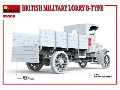 Lorry B-type - brytyjska ciężarówka wojskowa - zdjęcie 23