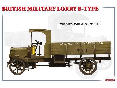 Lorry B-type - brytyjska ciężarówka wojskowa - zdjęcie 38