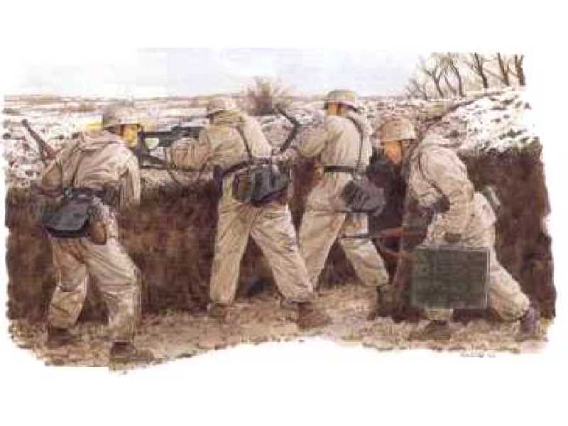 Figurki 2nd. Fallschirmjager Division (Kirovgrad 1942/43) - zdjęcie 1 Figurki 2nd. Fallschirmjager Division (Kirovgrad 1942/43) - zdjęcie 1