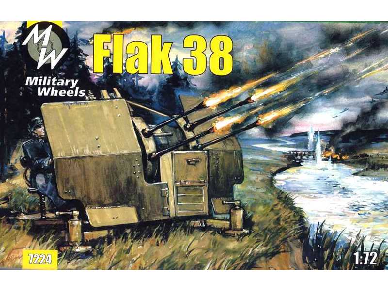 Niemieckie działo przeciwlotnicze Flak 38 - zdjęcie 1 Niemieckie działo przeciwlotnicze Flak 38 - zdjęcie 1
