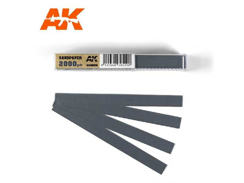 Sandpaper Grain 2000 (Wet) - zdjęcie 1 Sandpaper Grain 2000 (Wet) - zdjęcie 1