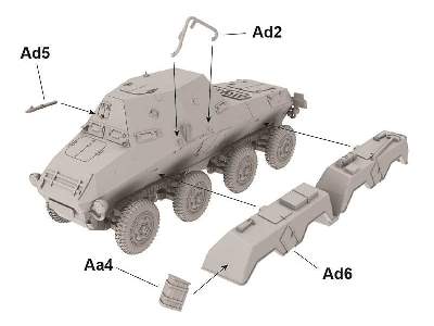 Niemiecki Ciężki Samochód Pancerny Sd.Kfz. 263 - zdjęcie 4