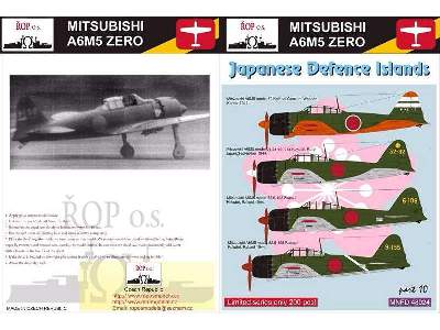 Mitsubishi A6m5 Zero Model 52 - Japanese Defence Islands - zdjęcie 1