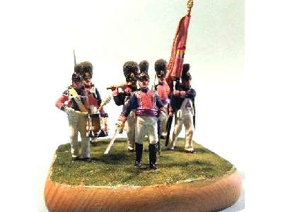 Figurki Napoleonic Wurttemberg Infantry - Command - zdjęcie 4