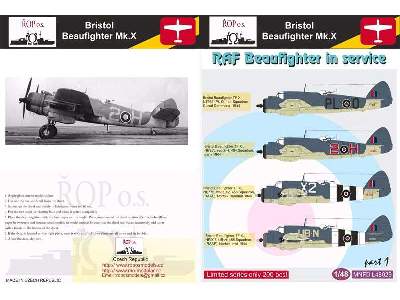 Bristol Beaufighter Mk.X - RAF Beaufighter In Service - zdjęcie 1