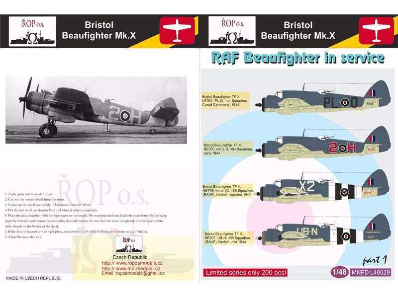 Bristol Beaufighter Mk.X - RAF Beaufighter In Service - zdjęcie 1