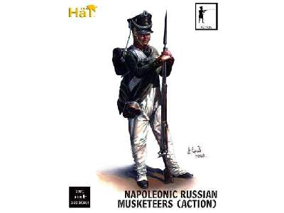 Figurki Napoleonic Russian Musketeers - Action - zdjęcie 1