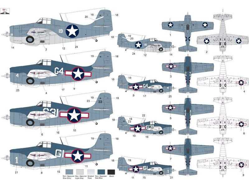 Grumman F4f-4 Wildcat - F4f-4 In The Service Of The US Navy - zdjęcie 1 Grumman F4f-4 Wildcat - F4f-4 In The Service Of The US Navy - zdjęcie 1