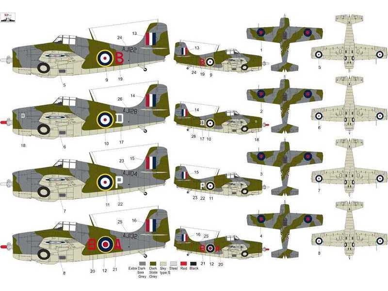 Grumman Martlet Ii (F4f-4) - Martlet Ii In The Service Of The Ro - zdjęcie 1