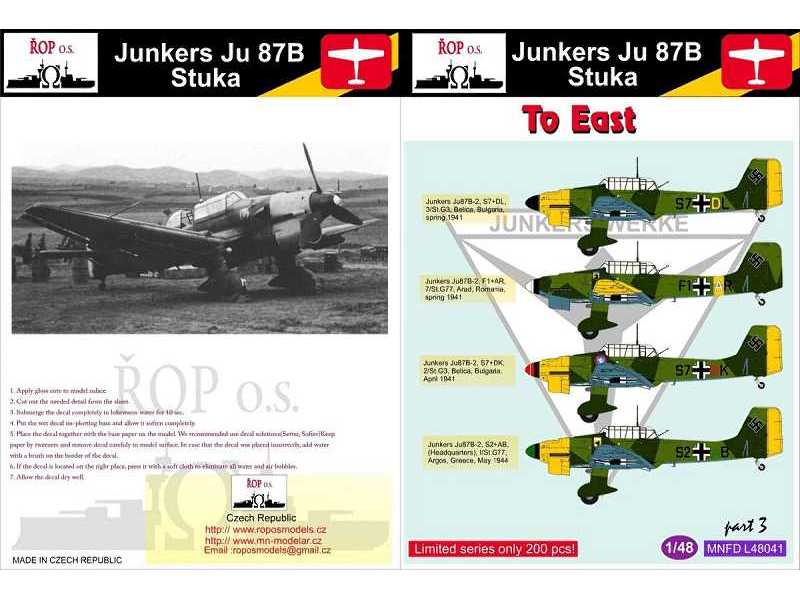 Junkers Ju 87b Stuka - To East - zdjęcie 1 Junkers Ju 87b Stuka - To East - zdjęcie 1