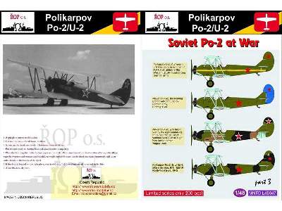 Polikarpov Po-2/U-2 - Soviet Po-2 At War - zdjęcie 1