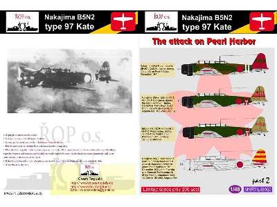 Nakajima B5n2 Type 97 Kate - The Attack On Pearl Harbour - zdjęcie 1