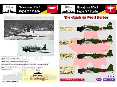 Nakajima B5n2 Type 97 Kate - The Attack On Pearl Harbor - zdjęcie 1