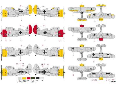 Polikarpov I-153 - Luftwaffe Captured I-153 - zdjęcie 2