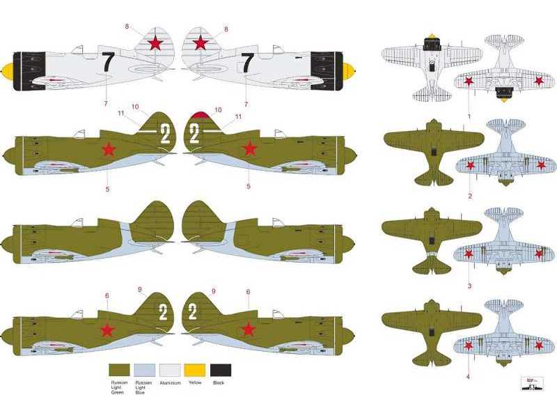 Polikarpov I-16 Rata - Stalin's Falcons In I-16 - zdjęcie 1 Polikarpov I-16 Rata - Stalin's Falcons In I-16 - zdjęcie 1