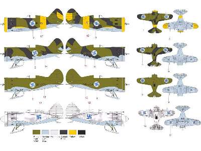 Polikarpov I-16 Rata - Finnish Captured I-16 - zdjęcie 2