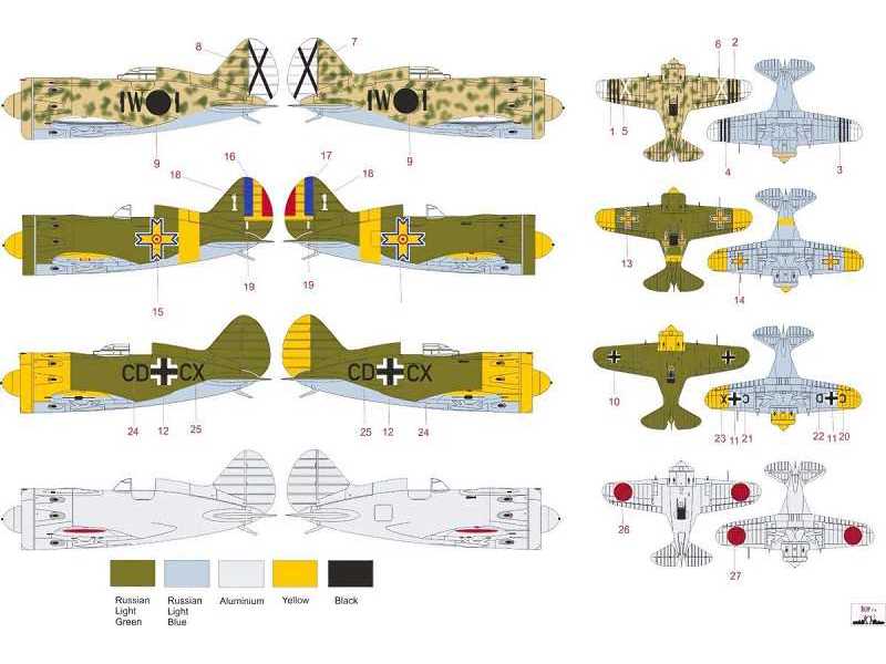Polikarpov I-16 Rata - In A Foreign Country, In The Foreign Serv - zdjęcie 1 Polikarpov I-16 Rata - In A Foreign Country, In The Foreign Serv - zdjęcie 1