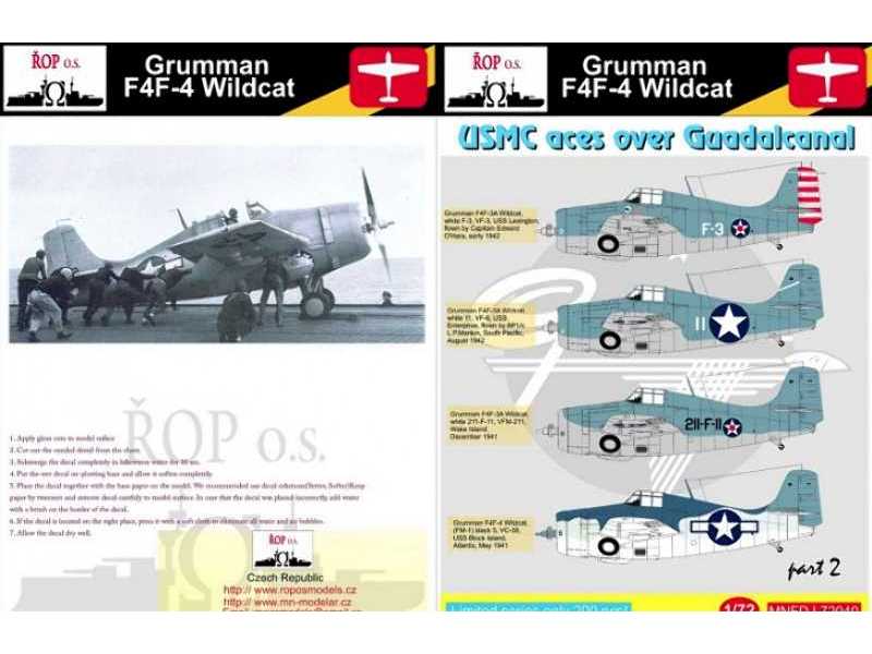 Grumman F4f-4 Wildcat - Usmc Aces Over Guadalcanal - zdjęcie 1 Grumman F4f-4 Wildcat - Usmc Aces Over Guadalcanal - zdjęcie 1