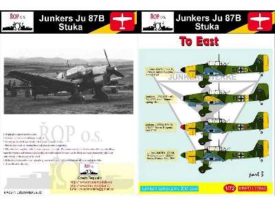 Junkers Ju 87b Stuka - To East - zdjęcie 1
