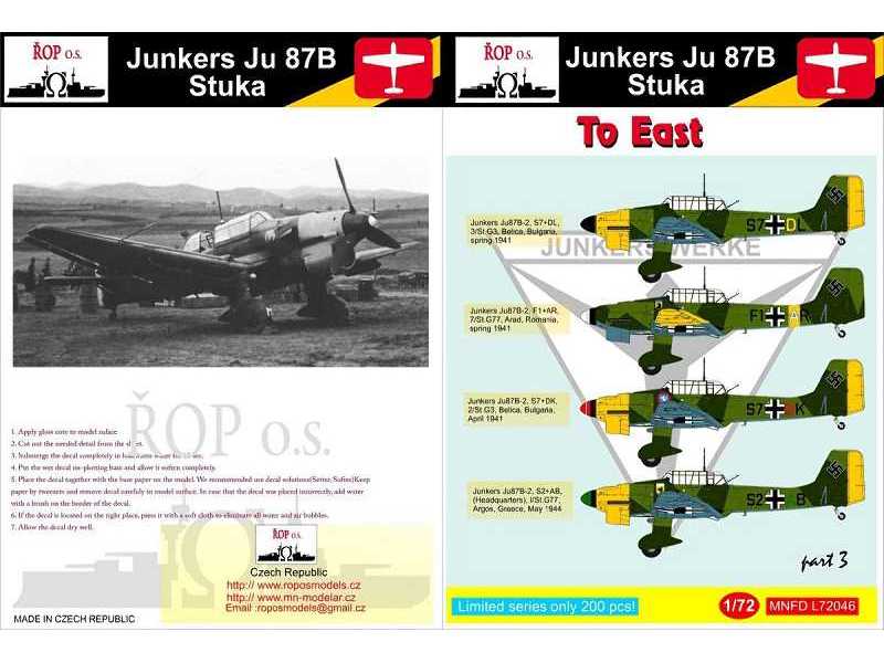 Junkers Ju 87b Stuka - To East - zdjęcie 1 Junkers Ju 87b Stuka - To East - zdjęcie 1