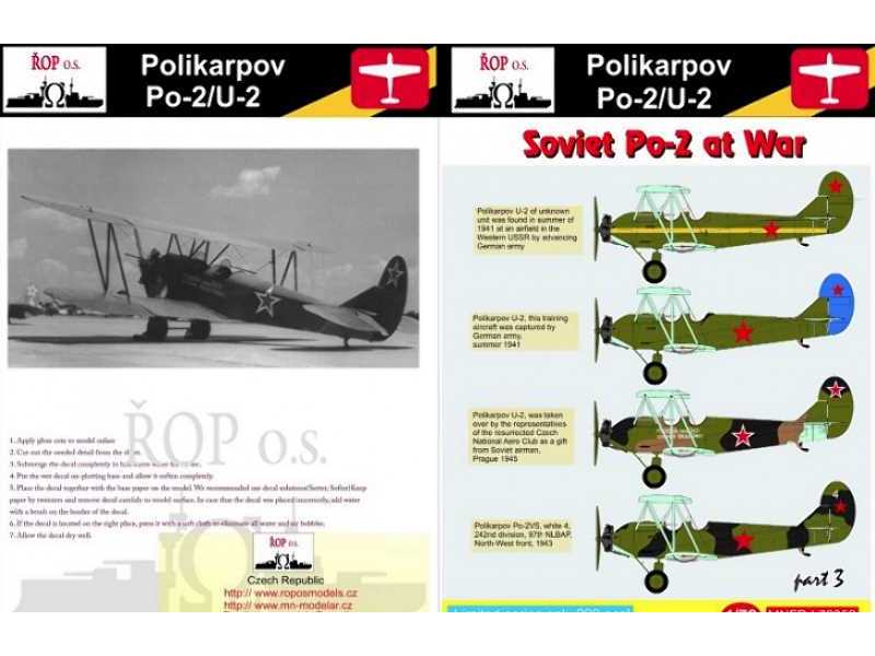 Polikarpov Po-2/U-2 - Soviet Po-2 At War - zdjęcie 1 Polikarpov Po-2/U-2 - Soviet Po-2 At War - zdjęcie 1