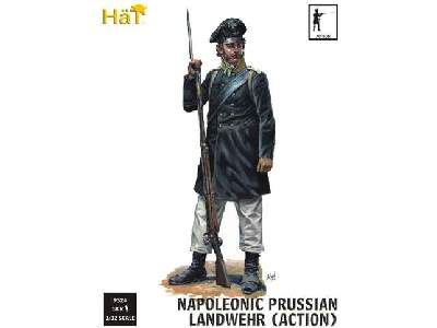 Figurki Napoleonic Prussian Landwehr - Action - zdjęcie 1
