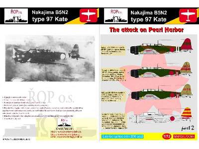 Nakajima B5n2 Type 97 Kate - The Attack On Pearl Harbor - zdjęcie 1