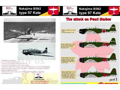 Nakajima B5n2 Type 97 Kate - The Attack On Pearl Harbor - zdjęcie 1