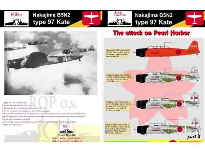 Nakajima B5n2 Type 97 Kate - The Attack On Pearl Harbor - zdjęcie 1