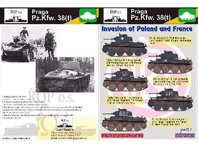 Praga Pz.Kpfw. 38(T) - Invasion Of Poland And France - zdjęcie 1