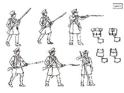 Figurki Napoleonic Prussian Landwehr - Action - zdjęcie 2