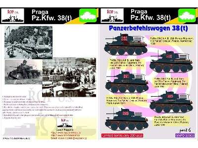Praga Pz.Kpfw. 38(T) - Panzerbefehlswagen 38(T) - zdjęcie 1