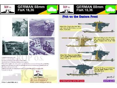 German 88mm Flak 18,36 - Flak On The Eastern Front - zdjęcie 1