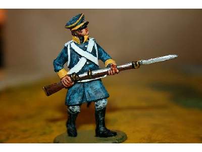 Figurki Napoleonic Prussian Landwehr - Action - zdjęcie 6