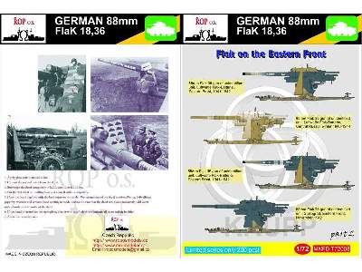 German 88mm Flak 18,36 - Flak On The Eastern Front - zdjęcie 1