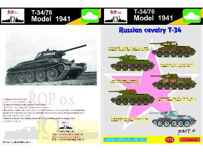 T-34/76 Model 1941 - Russian Cavalry T-34 - zdjęcie 2