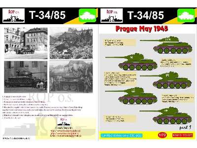 T-34/85 - Prague May 1945 - zdjęcie 1