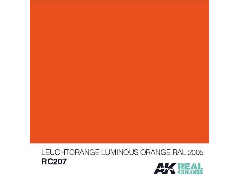 Rc207 Leuchtorange-luminous Orange RAL 2005 - zdjęcie 1